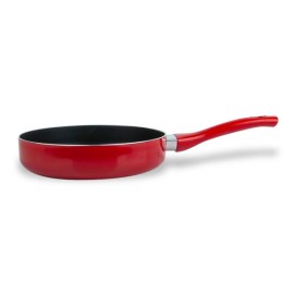 Hluboká pánev KITCHISIMO Rosso 24cm nepřilnavý povrch