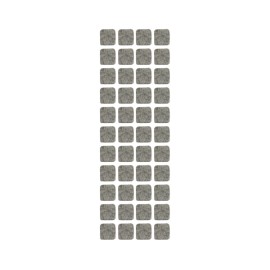 Ochranné podložky pod nábytek TORO 44ks samolepicí MIX
