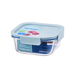 Skleněná zapékací miska s víkem LOCK 750ml borosilikát