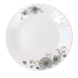 Jídelní talíř AMELIA 26cm opálové sklo