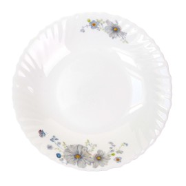 Hluboký talíř AMELIA 22cm opálové sklo