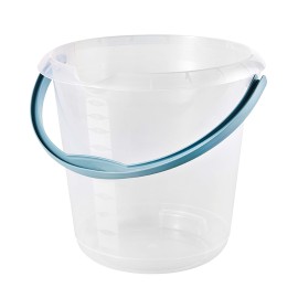 Plastový kbelík s výlevkou KEEEPER transparent