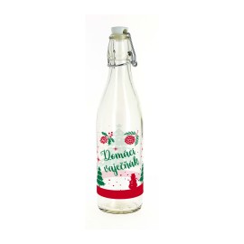 Skleněná láhev s patentním uzávěrem TORO 540ml domácí vaječňák