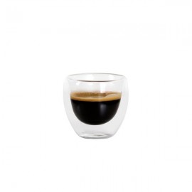 Skleněný hrnek Espresso TORO dvojité borosilikátové sklo 100 ml