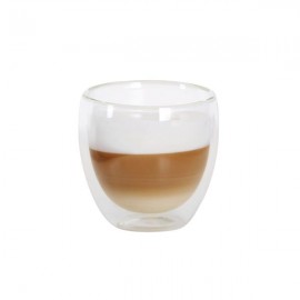 Skleněný hrnek Cappuccino TORO dvojité borosilikátové sklo 280ml