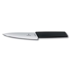 NŮŽ VICTORINOX KUCHYŇSKÝ, 15 CM, ČERNÁ