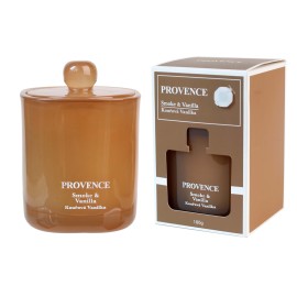 Vonná svíčka ve skle PROVENCE 25 hodin smoke vanilla