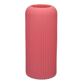 Skleněná váza NORA 20cm růžová