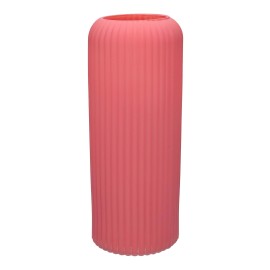 Skleněná váza NORA 25cm růžová