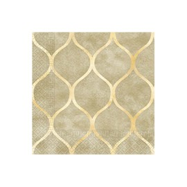 Papírové ubrousky 33x33cm 3vrstvé orient 20ks
