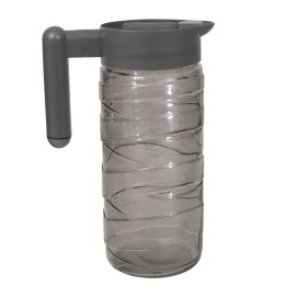 DŽBÁN 1.54L ŠEDÝ, SKLO/PLAST