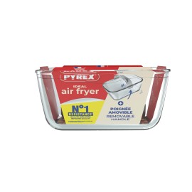 Skleněná mísa do horkovzdušné fritézy PYREX 20x14cm/1,5l., borosilikát