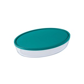 Skleněný pekáč s víkem PYREX 35x24cm/3,1l., borosilikát