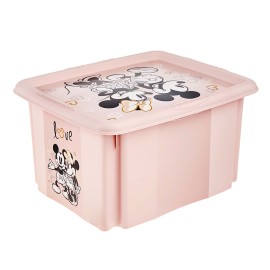 Plastový úložný box s víkem KEEEPER 24l Minnie