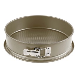 FORMA NA DORT KITCHISIMO 28CM ZLATÁ UHLÍKOVÁ OCEL