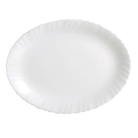 Servírovací talíř TITAN 36cm opálové sklo