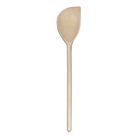 Vařečka oválná s rohem 35 cm, dřevo