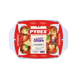 Skleněný pekáč s uchy PYREX 35x23cm/3l., borosilikát