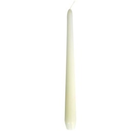 Kónická svíčka 24,5cm PROVENCE bílá