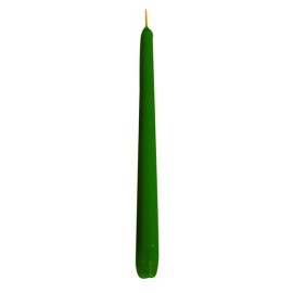Kónická svíčka 24,5cm PROVENCE tmavě zelená