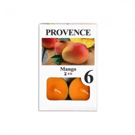 Čajová svíčka PROVENCE 6ks mango