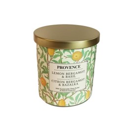 Vonná svíčka ve skle PROVENCE 30 hodin bergamot, bazalka