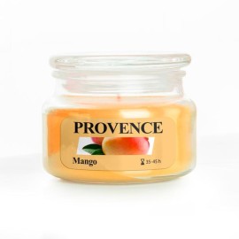 Vonná svíčka ve skle PROVENCE 45 hodin mango