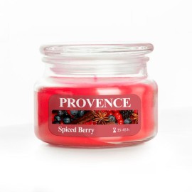 Vonná svíčka ve skle PROVENCE 45 hodin spiced berry