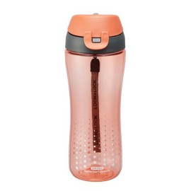 Láhev na pití s pítkem LOCK 550ml lososová