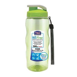 Lahev na pití LOCK Bisfree 500ml zelená