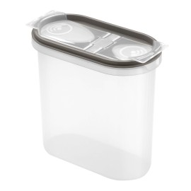 Plastová dóza s násypkou HEIDRUN 2000ml MIX barev