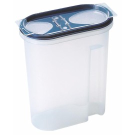Plastová dóza s násypkou HEIDRUN 2500ml MIX barev