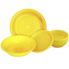 Keramický dezertní talíř TORO 19cm žlutý