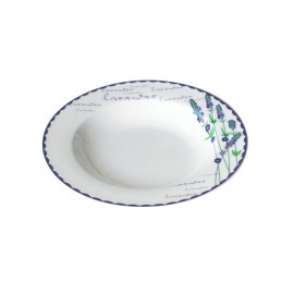 Keramický hluboký talíř TORO 21,5cm levandule