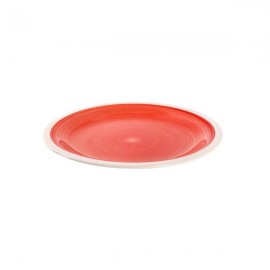 Keramický dezertní talíř TORO 19,3cm, červený