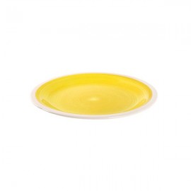 Keramický dezertní talíř TORO 19,3cm, žlutý