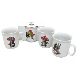 Porcelánový hrnek THUN 160ml krtek MIX motivů
