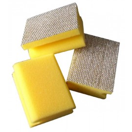 Hubka na nádobí, tvarovaná , 3 ks, 6,7 x 8,9 x 4,1 cm