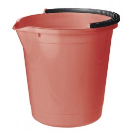 Plastový kbelík s výlevkou TONTARELLI 7l červený