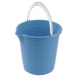 Plastový kbelík s výlevkou TONTARELLI 10l modrý