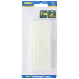 Tyčinky do tavné pistole 12ks KINZO 7x10mm