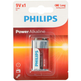 Baterie 9V Philips Powerlife, 1 ks