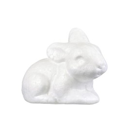 Polystyrénový dekorační zajíček 10cm