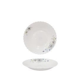 Hluboký talíř AMELIA 22cm opálové sklo