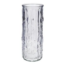 Skleněná váza GUSS 25cm levandule