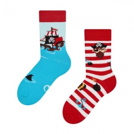 Dětské veselé ponožky DEDOLES pirát 27-30