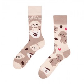 Veselé ponožky DEDOLES puppuccino 35-38