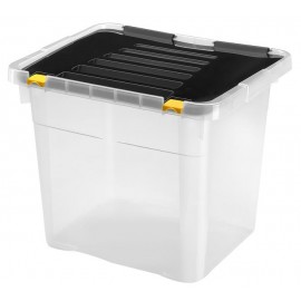 Plastový úložný box s víkem HEIDRUN One 36l