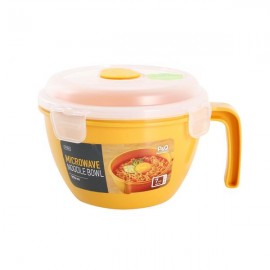 Plastová dóza do mikrovlnné trouby LOCK s víkem 950ml žlutá