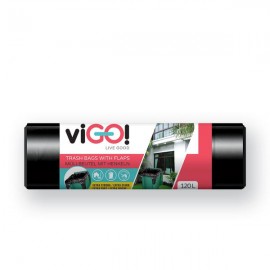 Pytle na odpad s uchy 120l VIGO 10ks